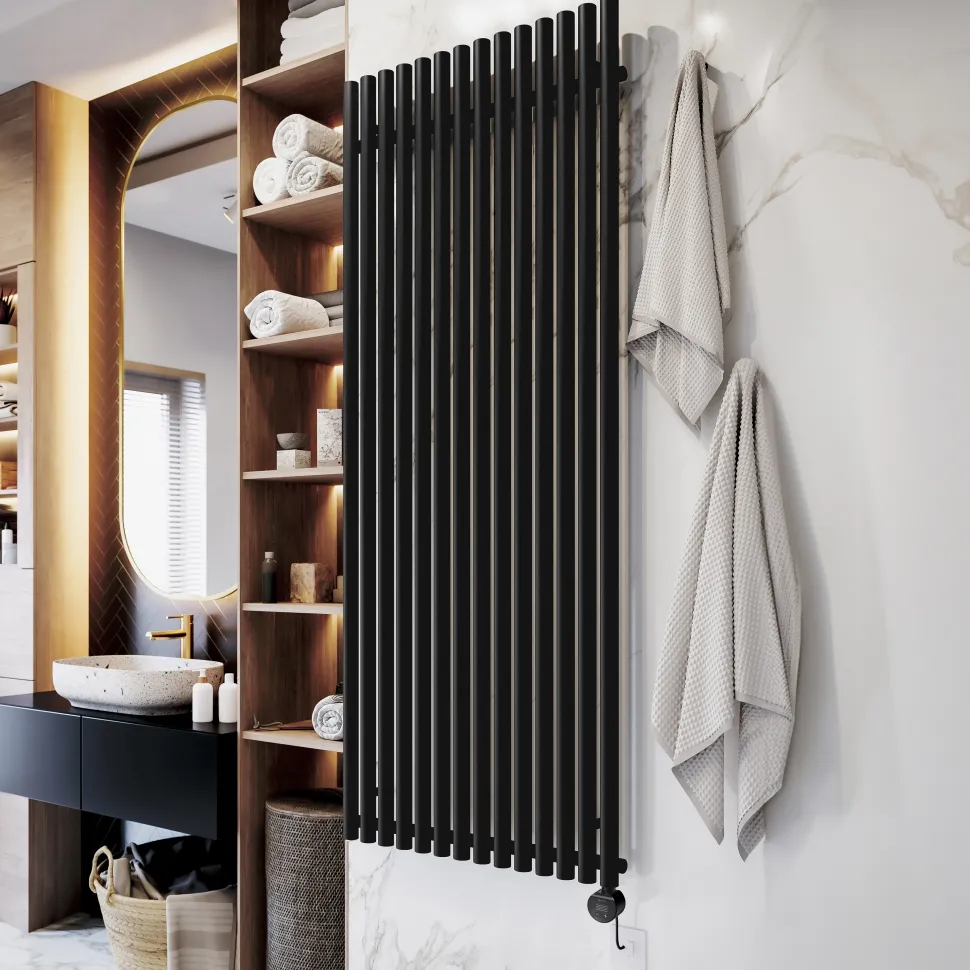 Terma Rolo Room E Single Panel 2000 x 755mm Electric Radiator with 2000W Wi-Fi Controlled VEO Heating Element