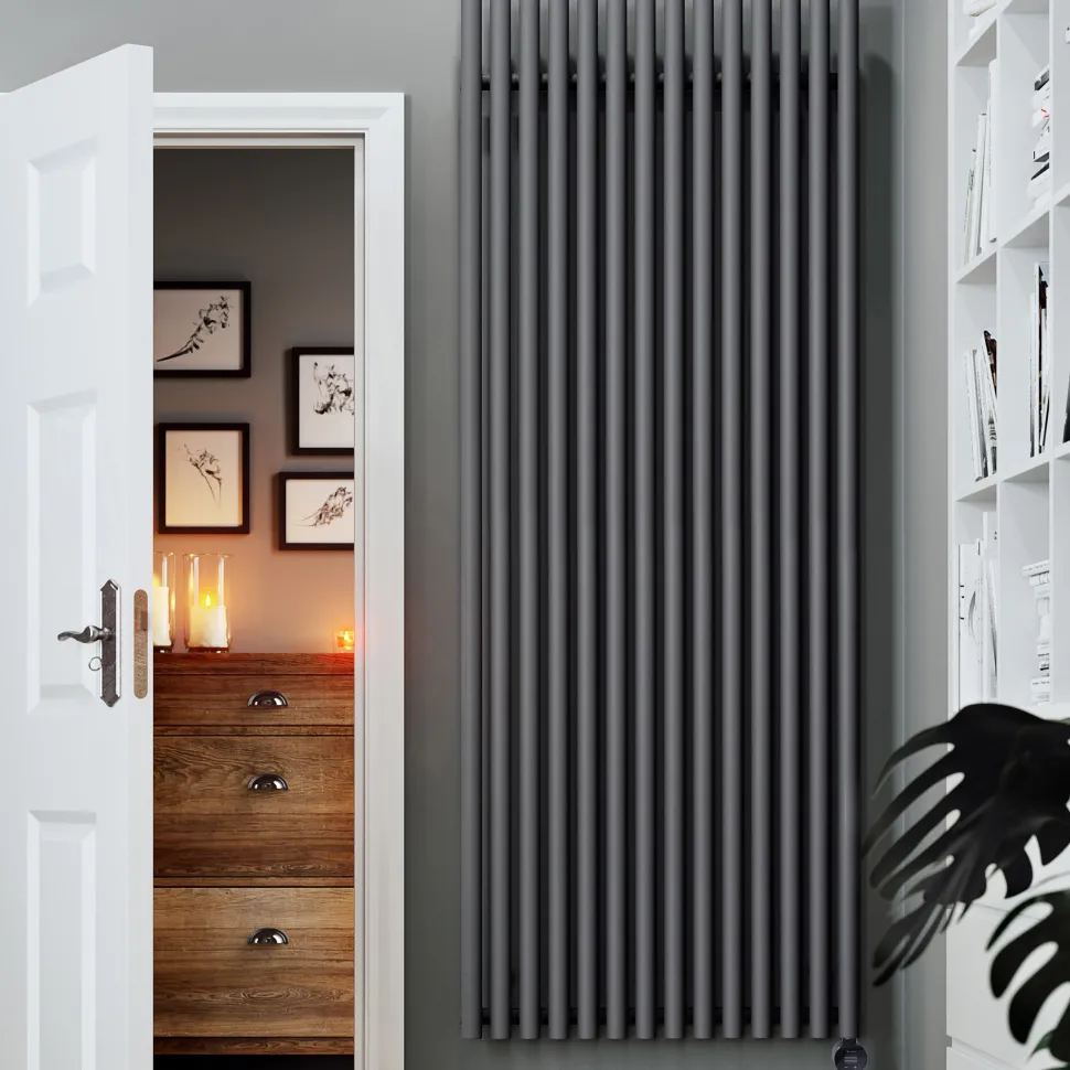 Terma Rolo Room E Single Panel 2000 x 755mm Electric Radiator with 2000W Wi-Fi Controlled VEO Heating Element