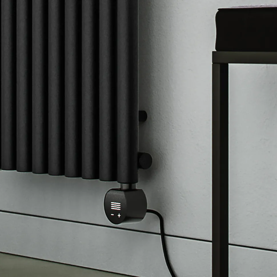 Terma Rolo Room E Single Panel 2000 x 590mm Electric Radiator with 1500W Wi-Fi Controlled VEO Heating Element