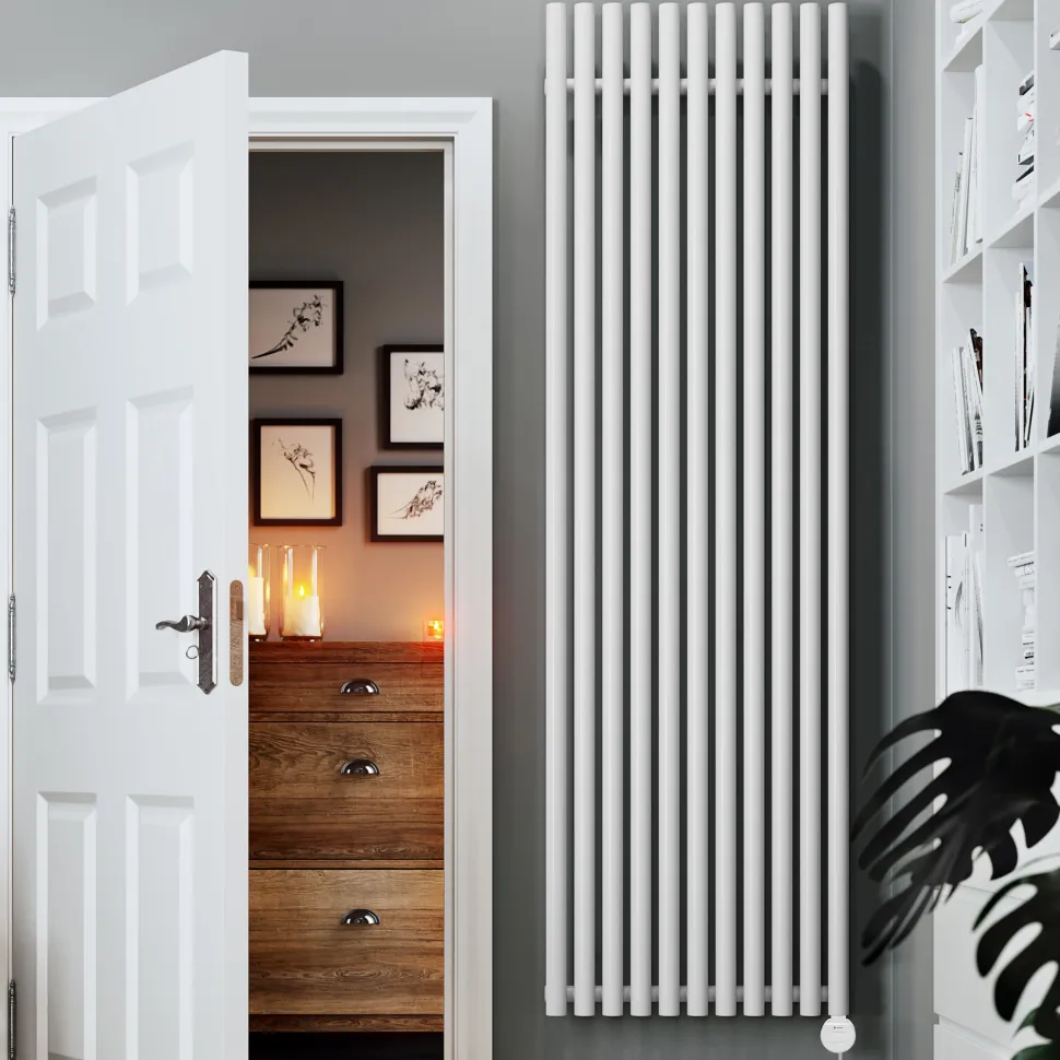 Terma Rolo Room E Single Panel 2000 x 590mm Electric Radiator with 1500W Wi-Fi Controlled VEO Heating Element