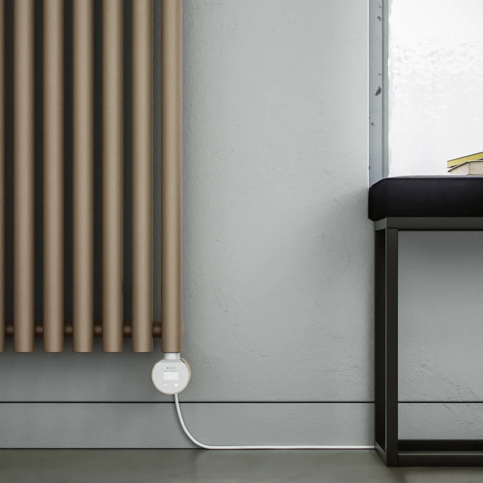 Terma Rolo Room E Single Panel 2000 x 590mm Electric Radiator with 1500W Wi-Fi Controlled VEO Heating Element