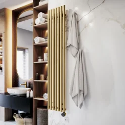 Terma Rolo Room E Single Panel 1800 x 370mm Electric Radiator with 800W Wi-Fi Controlled VEO Heating Element