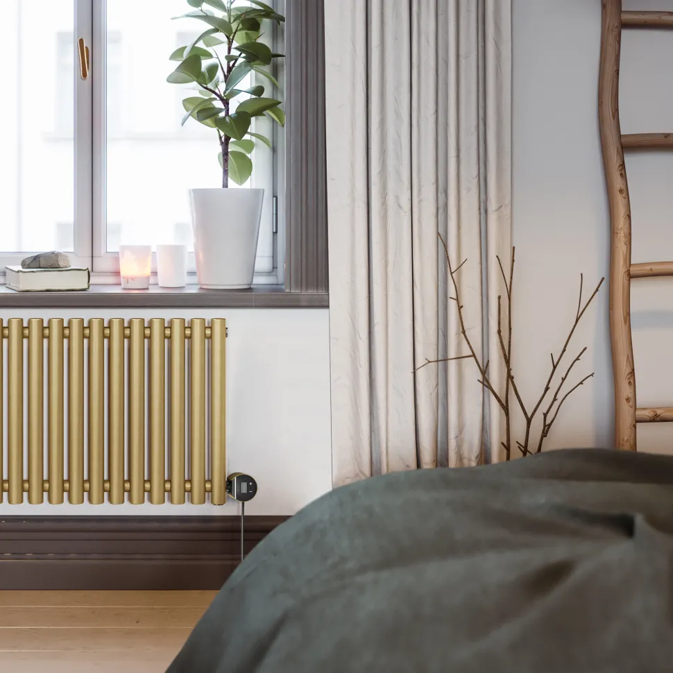 Terma Rolo Room E Single Panel 580 x 1195mm Electric Radiator with 1000W Wi-Fi Controlled VEO Heating Element