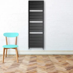Terma Salisbury Black Heated Towel Rail