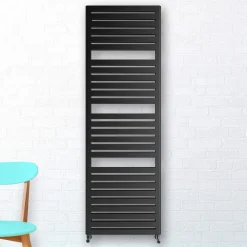 Terma Salisbury Black Heated Towel Rail