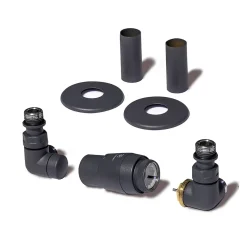 Terma Vario Vision 3 Axis Thermostatic Corner Valves with Pipe Masking - Left or Right Hand