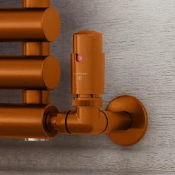 Terma Vario Vision 3 Axis Thermostatic Corner Valves with Pipe Masking - Left or Right Hand