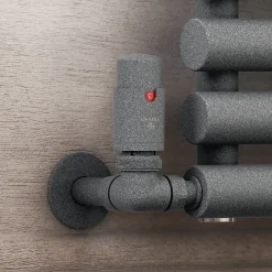 Terma Vario Vision 3 Axis Thermostatic Corner Valves with Pipe Masking - Left or Right Hand