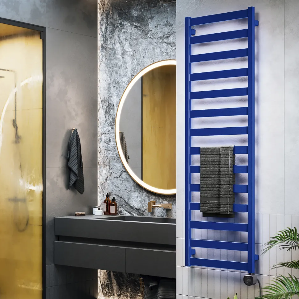 Terma Vivo Electric Heated Towel Rail with Wi-Fi Controlled VEO Heating Element