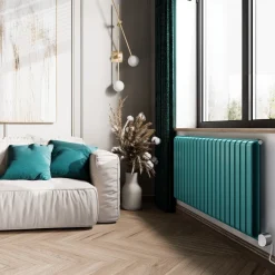 Terma Warp Room Double Panel 630 x 1305mm Electric Radiator with 1500W Wi-Fi Controlled VEO Heating Element