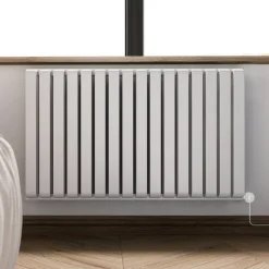 Terma Warp Room Double Panel 630 x 1045mm Electric Radiator with 1200W Wi-Fi Controlled VEO Heating Element
