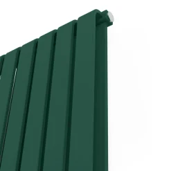 Terma Warp Room Matt Green Double Panel Vertical Radiator