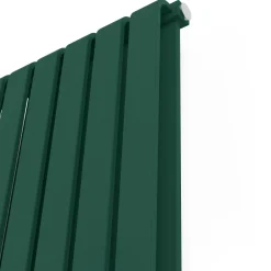Terma Warp Room Matt Green Double Panel Vertical Radiator