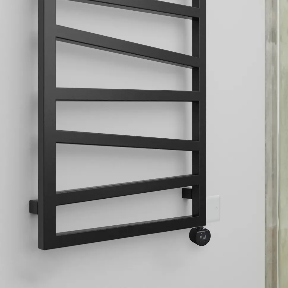 Terma Zig Zag Electric Heated Towel Rail with Wi-Fi Controlled VEO Heating Element