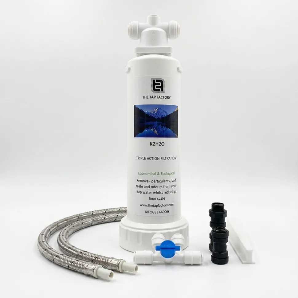 The Tap Factory Cromo Filtered Cold & Instant Boiling Water Tap with WRAS-Approved Boiler & Filter - Chrome
