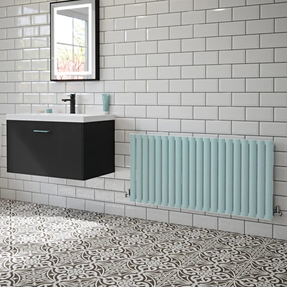 The Tap Factory Vibrance Single Panel Horizontal Radiator 550 x 1180mm - 15 Colours Available