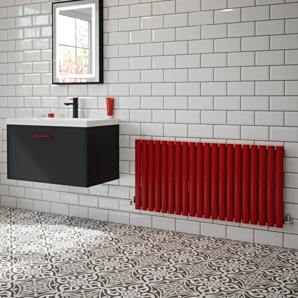 The Tap Factory Vibrance Single Panel Horizontal Radiator 550 x 1180mm - 15 Colours Available