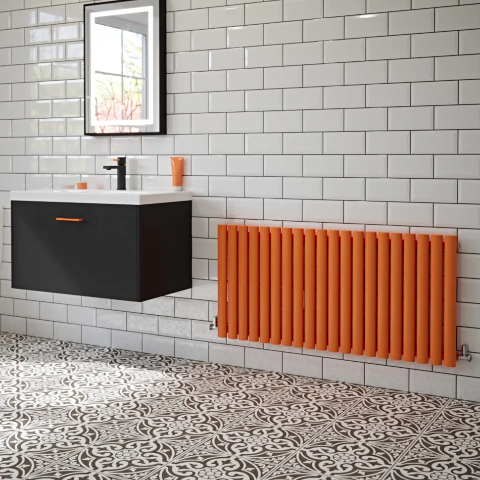 The Tap Factory Vibrance Single Panel Horizontal Radiator 550 x 1180mm - 15 Colours Available