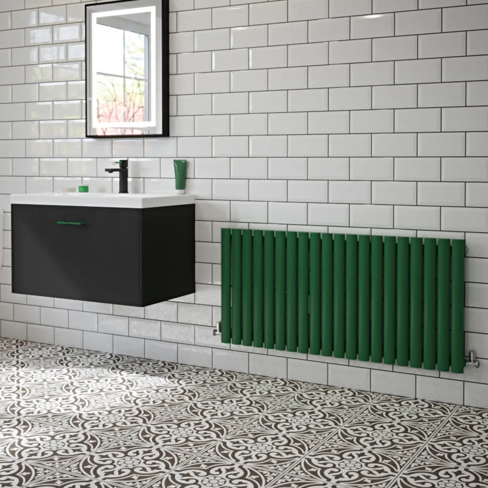 The Tap Factory Vibrance Single Panel Horizontal Radiator 550 x 1180mm - 15 Colours Available