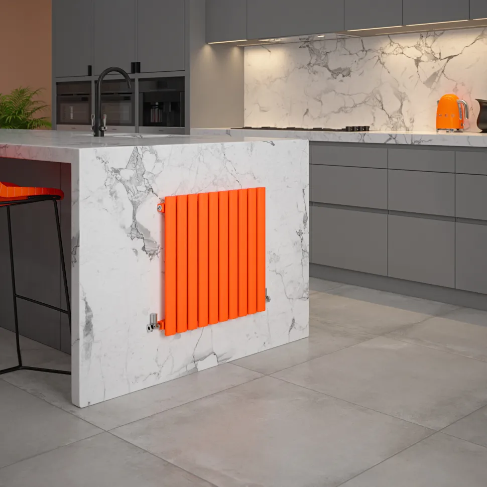 The Tap Factory Vibrance Single Panel Horizontal Radiator 550 x 590mm - 15 Colours Available