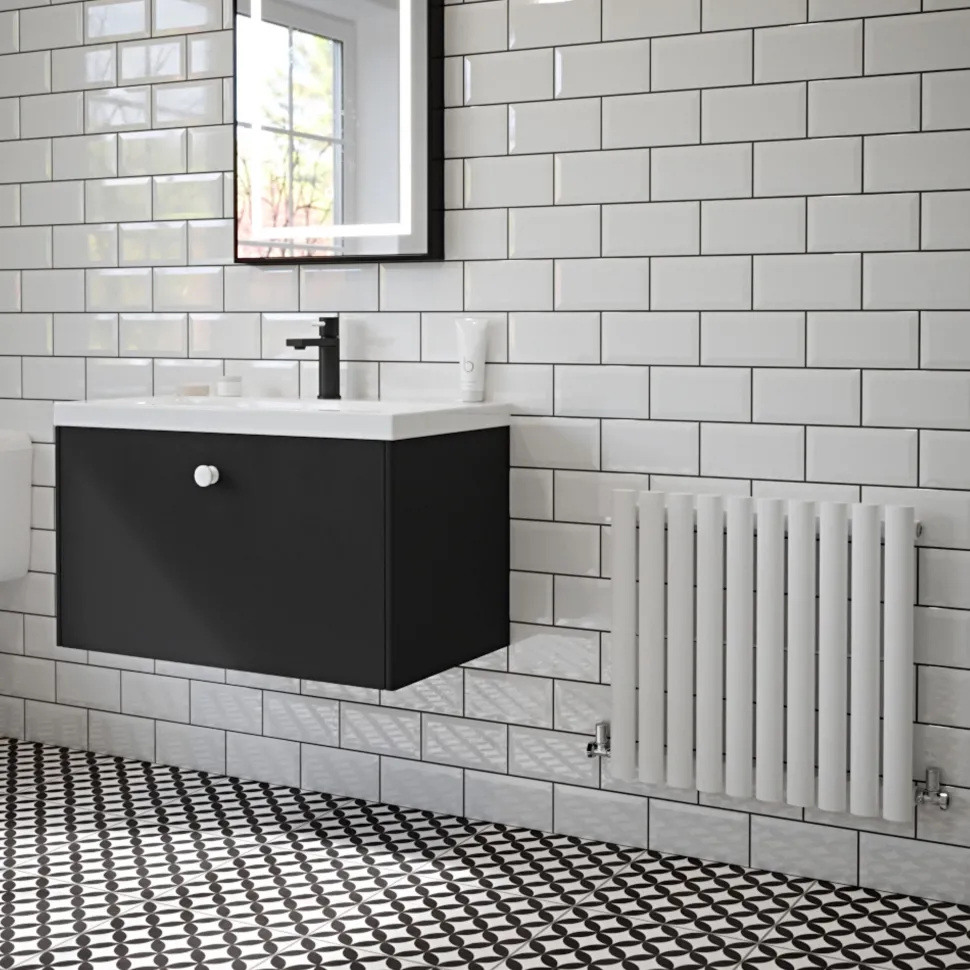 The Tap Factory Vibrance Single Panel Horizontal Radiator 550 x 590mm - 15 Colours Available