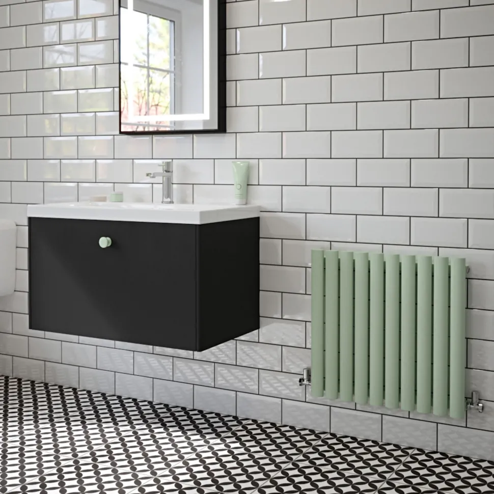 The Tap Factory Vibrance Single Panel Horizontal Radiator 550 x 590mm - 15 Colours Available