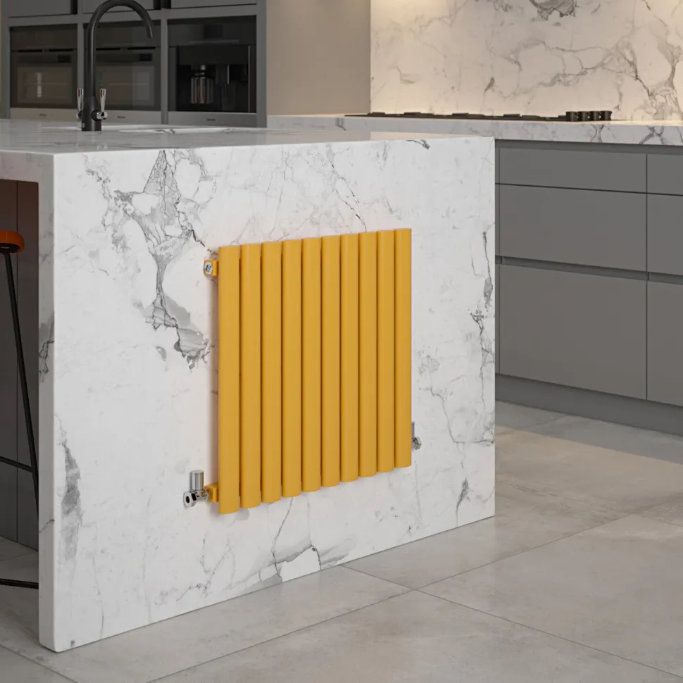 The Tap Factory Vibrance Single Panel Horizontal Radiator 550 x 590mm - 15 Colours Available
