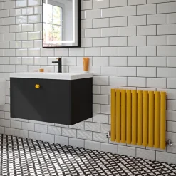 The Tap Factory Vibrance Single Panel Horizontal Radiator 550 x 590mm - 15 Colours Available
