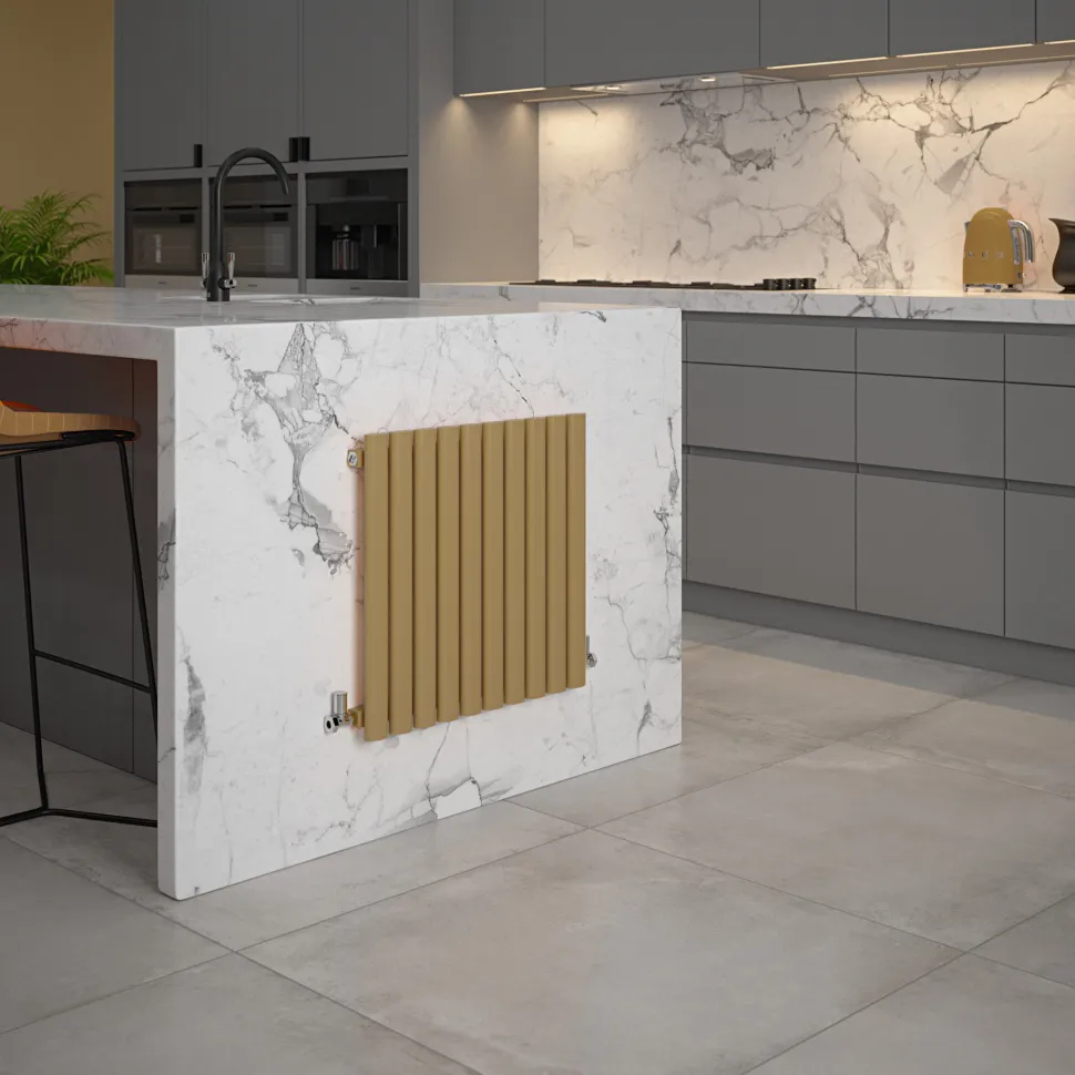 The Tap Factory Vibrance Single Panel Horizontal Radiator 550 x 590mm - 15 Colours Available