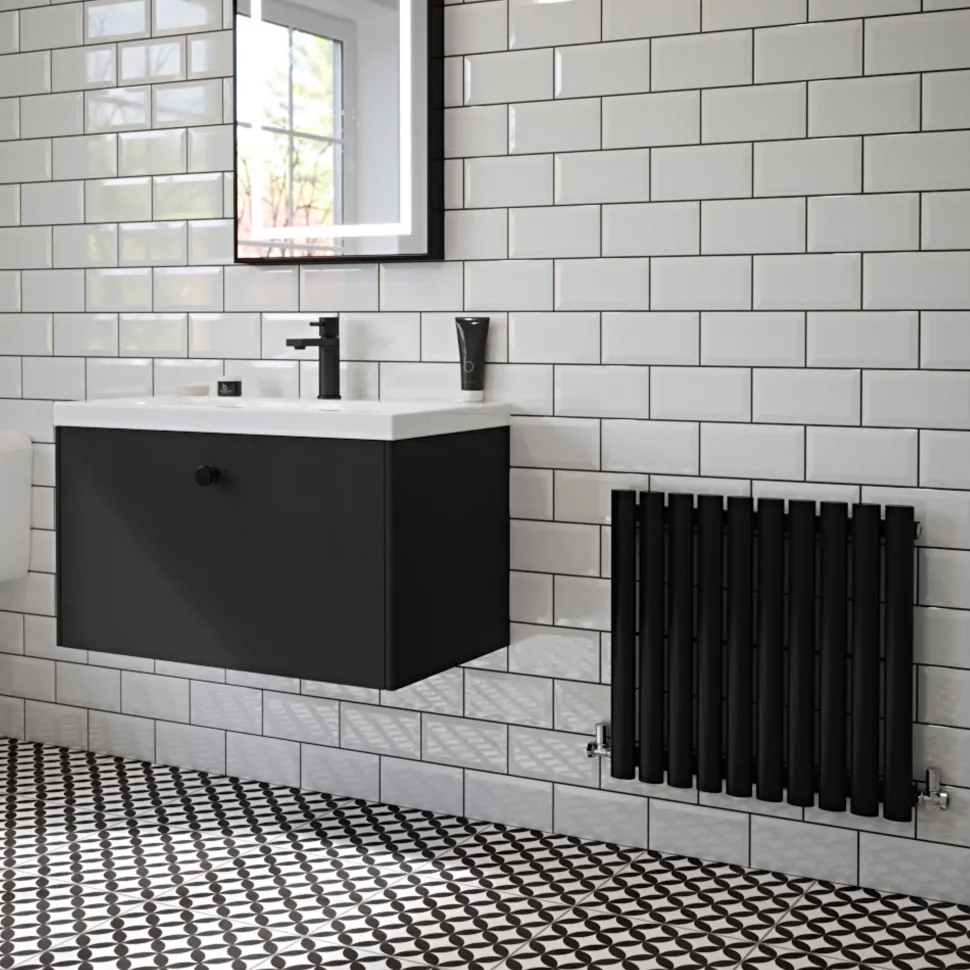 The Tap Factory Vibrance Single Panel Horizontal Radiator 550 x 590mm - 15 Colours Available