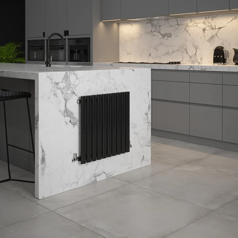 The Tap Factory Vibrance Single Panel Horizontal Radiator 550 x 590mm - 15 Colours Available