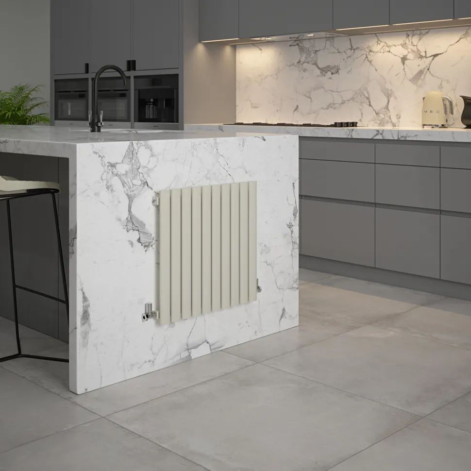 The Tap Factory Vibrance Single Panel Horizontal Radiator 550 x 590mm - 15 Colours Available
