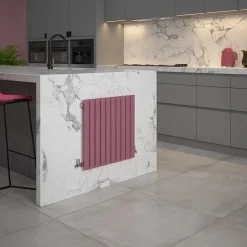 The Tap Factory Vibrance Single Panel Horizontal Radiator 550 x 590mm - 15 Colours Available