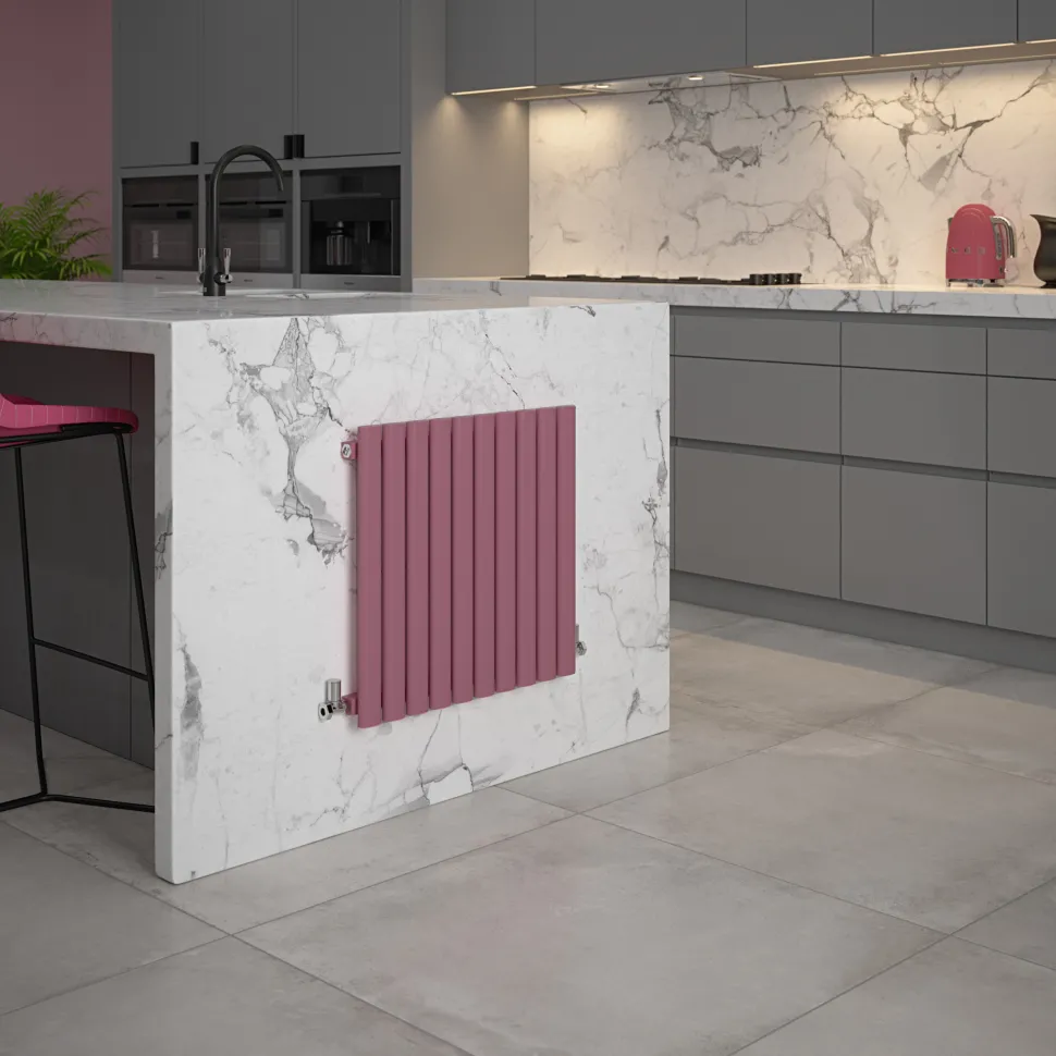The Tap Factory Vibrance Single Panel Horizontal Radiator 550 x 590mm - 15 Colours Available