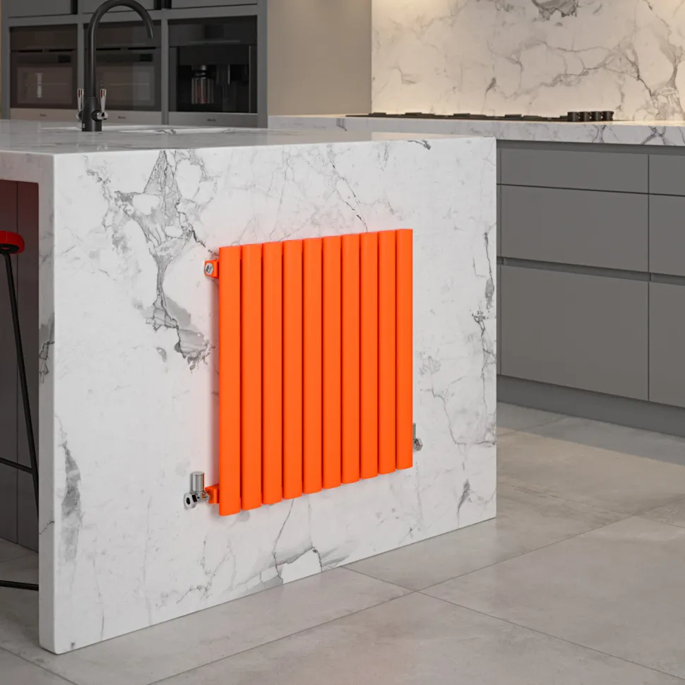 The Tap Factory Vibrance Single Panel Horizontal Radiator 550 x 590mm - 15 Colours Available