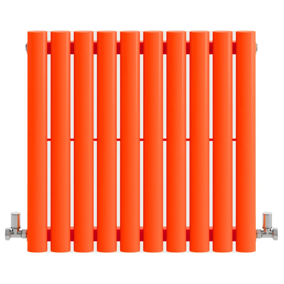 The Tap Factory Vibrance Single Panel Horizontal Radiator 550 x 590mm - 15 Colours Available
