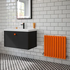The Tap Factory Vibrance Single Panel Horizontal Radiator 550 x 590mm - 15 Colours Available