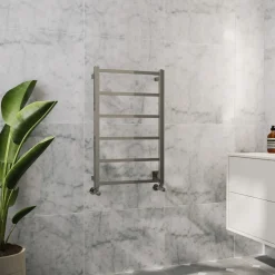 Toasty Arcus Polished Stainless Steel Electric Heated Towel Rail