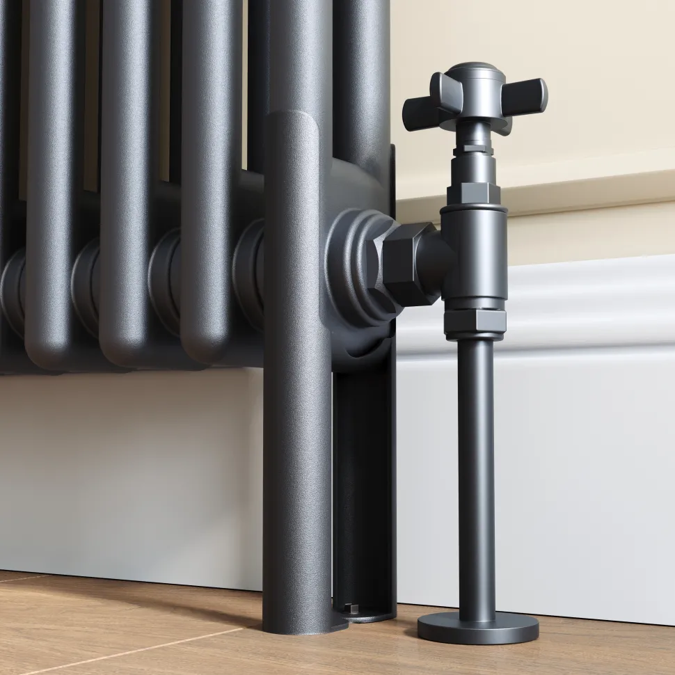 Toasty Ardleigh Anthracite Column Radiator Feet