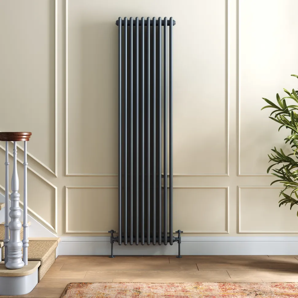 Toasty Ardleigh Anthracite Vertical Column Radiator