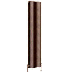 Toasty Ardleigh Antique Copper Vertical 3 Column Radiator