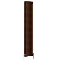 Toasty Ardleigh Antique Copper Vertical 3 Column Radiator