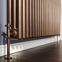 Toasty Ardleigh Antique Copper Horizontal 3 Column Radiator