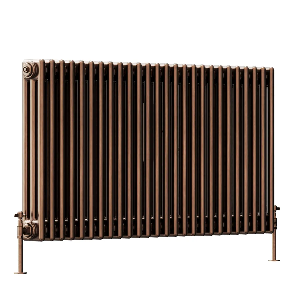Toasty Ardleigh Antique Copper Horizontal 3 Column Radiator
