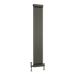 Toasty Ardleigh Raw Metal Vertical Column Radiator