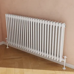 Toasty Ardleigh White Horizontal Column Radiator