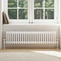 Toasty Ardleigh White Horizontal Column Radiator