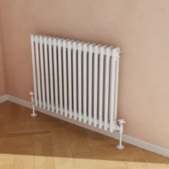 Toasty Ardleigh White Horizontal Column Radiator