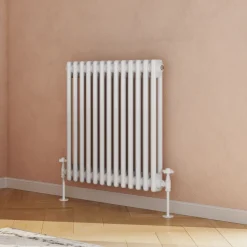 Toasty Ardleigh White Horizontal Column Radiator