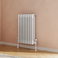 Toasty Ardleigh White Horizontal Column Radiator